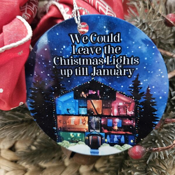 Lover House Christmas Ornament – Merry Christmas Swift Ornament - Image 4