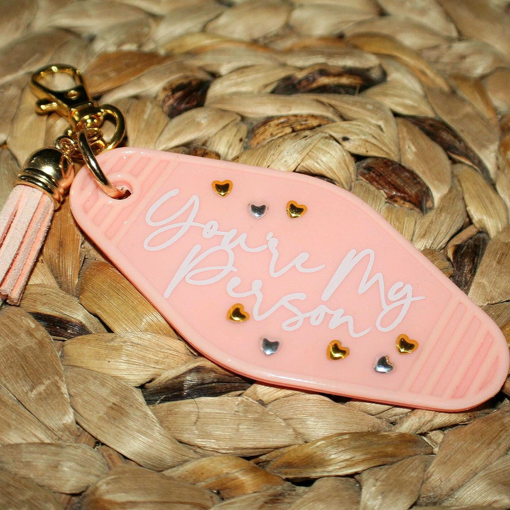 Grey's Anatomy Inspired Motel Keychain
