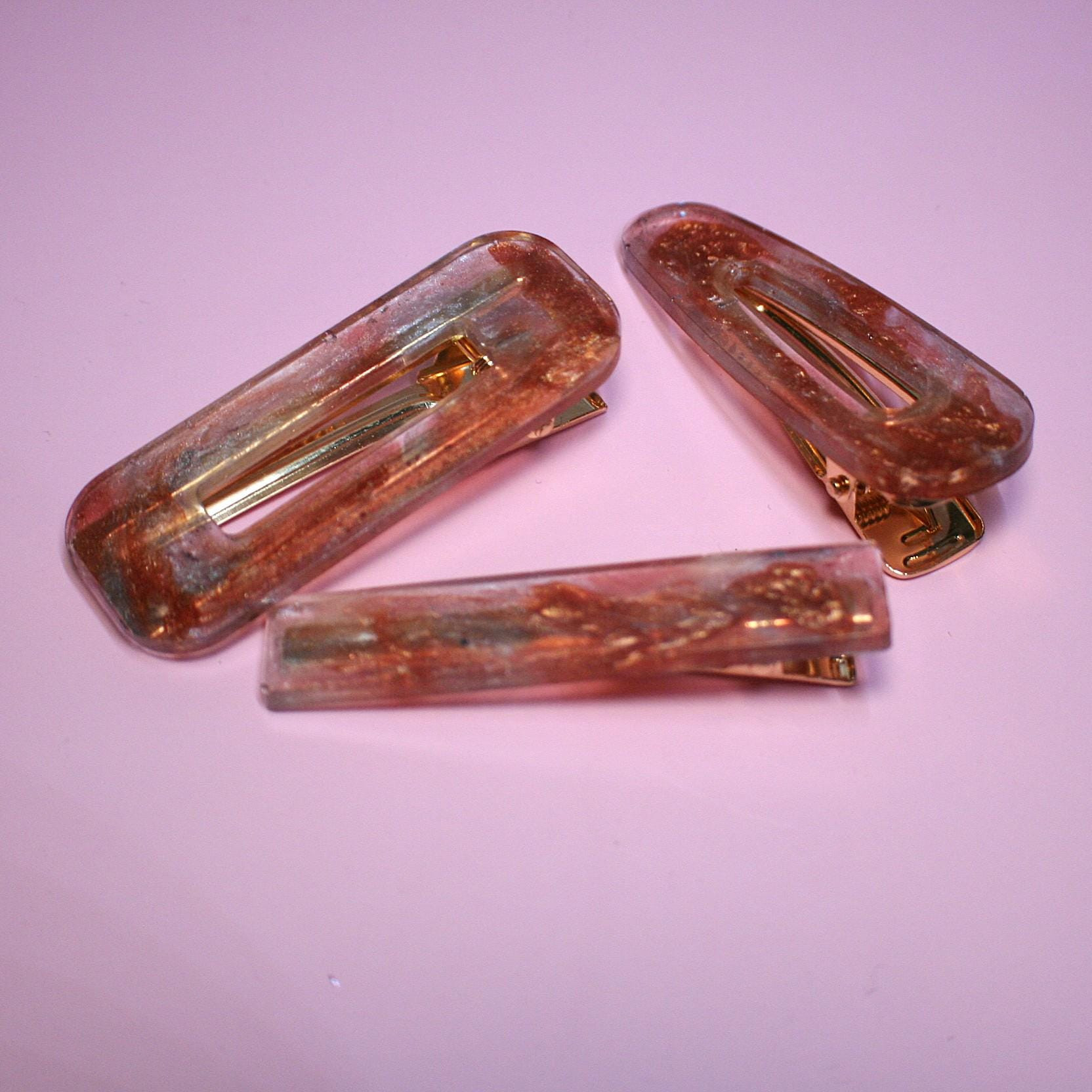 Hair Clips - Elegant Tortoise shell