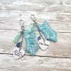 Custom Showgirl Era Bodysuit Keychain – Personalized Glitter Resin Bag Charm With Engraved Quote – Keychains – Handmade By Shessocrafty Goods