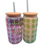 il_fullxfull.7581634568_a0f6-1 Halloween Glass Beer Can Cup (16Oz): It'S Apple Season – Tumblers &Amp; Water Glasses – Handmade By Shessocrafty Goods