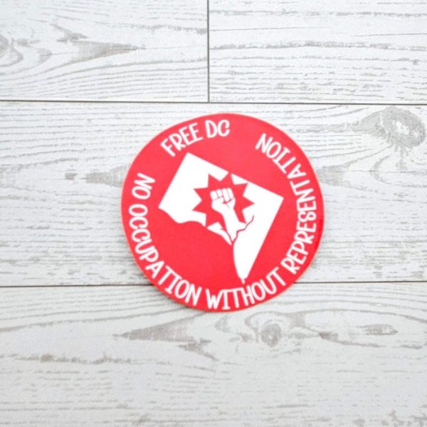 il_fullxfull.7581638842_f3y9-1 Dc Statehood Sticker Pack: Political Protest Vinyl Decals – Stickers – Handmade By Shessocrafty Goods