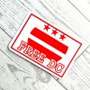 il_fullxfull.7581641662_2625-1 Free Dc Vinyl Sticker: Washington Dc Protest Art - Weatherproof – Say It Louder – Handmade By Shessocrafty Goods