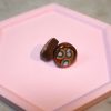 Handmade Wood &Amp; Resin Rainbow Stud Earrings – 12Mm Round Stainless Steel Studs – Lgbtq+ Pride Jewelry – Jewelry – Handmade By Shessocrafty Goods