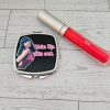 Bettie Page Compact Mirror: Retro Pin-Up Makeup Accessory – Hand & Pocket Mirrors – Handmade by ShesSoCrafty Goods