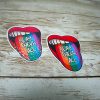 il_fullxfull.7581644002_tqh5 Rainbow Tongue Pride Sticker: Slay Them All Vinyl Decal – Say It Louder – Handmade By Shessocrafty Goods