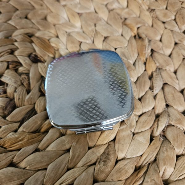 Retro Glamour Compact Mirror - Makeup Mirror Bette Davis &Quot; I Am Just Too Much&Quot; – Hand &Amp; Pocket Mirrors – Handmade By Shessocrafty Goods