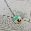 Handmade Seashell Pendant Necklace – Ocean Resin Coastal Jewelry – Beach Gift For Her – Jewelry – Handmade By Shessocrafty Goods