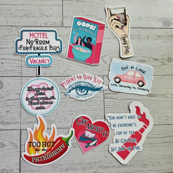 Feminist Jalapeño Sticker: Retro Vinyl Decal - Waterproof – Say It Louder – Handmade By Shessocrafty Goods