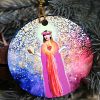 Saint Swift Christmas Ornament: Taylor Holiday Decor – Stickers – Handmade by ShesSoCrafty Goods