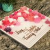 Floral Resin Tray: Pink, White &Amp; Rose Gold - Decorative Centerpiece – Decorative Trays – Handmade By Shessocrafty Goods