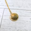 il_fullxfull.7581652916_m0by Real Scallop Shell Necklace – 18K Gold Plated Coastal Pendant, Beach Jewelry – Jewelry – Handmade By Shessocrafty Goods