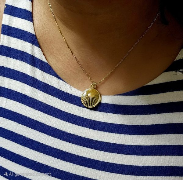il_fullxfull.7581653110_1590 Real Scallop Shell Necklace – 18K Gold Plated Coastal Pendant, Beach Jewelry – Jewelry – Handmade By Shessocrafty Goods
