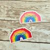 il_fullxfull.7581653256_hzjc A Bit Gay Pride Sticker, Lgbtq+ Holographic Laptop Decal, Queer Joy Coming Out Gift – Say It Louder – Handmade By Shessocrafty Goods