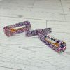 Confetti Resin Hair Clips: Retro Disco Barrettes, Sparkly Accessories – Barrettes &Amp; Clips – Handmade By Shessocrafty Goods