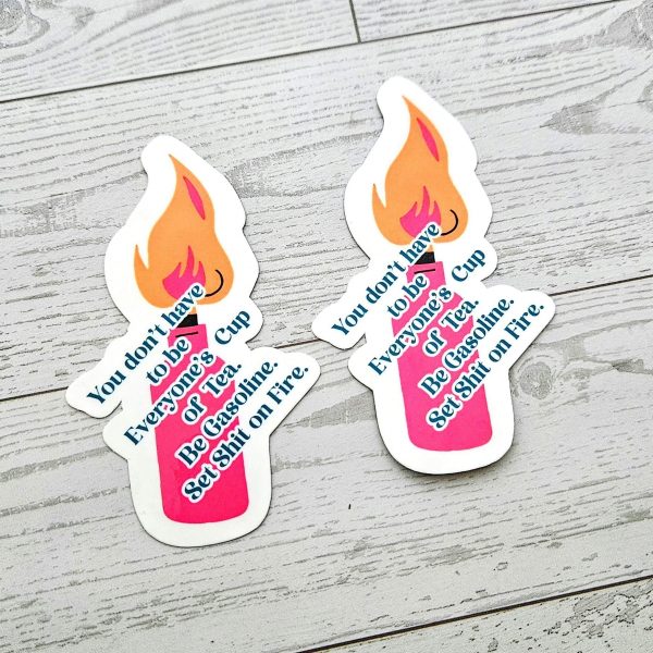 il_fullxfull.7581655562_7gek-1 Molotov Cocktail Vinyl Sticker – Feminist Rebel Gift – Say It Louder – Handmade By Shessocrafty Goods