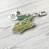 il_fullxfull.7581656990_nukt-1 Mint Green Showgirl Glitter Bodysuit Bag Charm • Showgirl Era Keychain – Keychains – Handmade By Shessocrafty Goods