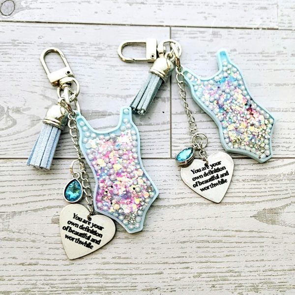 il_fullxfull.7581658020_ejum Showgirl Era Bodysuit Keychain – Glitter Resin Bag Charm, Quote Accessory – Keychains – Handmade By Shessocrafty Goods