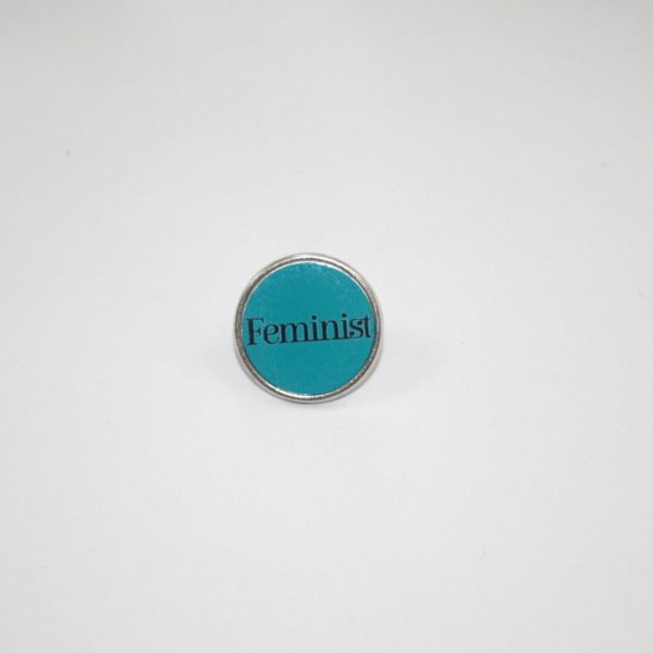 il_fullxfull.7581658222_8hgm Hot Pink Feminist Steel Lapel Pin: Statement Backpack Accessory – Say It Louder – Handmade By Shessocrafty Goods