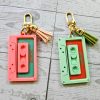 il_fullxfull.7581661030_cavd Showgirl Era Cassette Keychain – Personalized Retro Mixtape Bag Charm With Tassel – Keychains – Handmade By Shessocrafty Goods