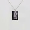 Secret Garden Book Necklace – Engraved Miniature Book Pendant – Literary Jewelry Gift – Bookish – Handmade By Shessocrafty Goods
