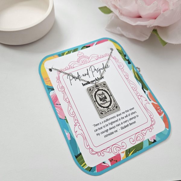 il_fullxfull.7581663588_mvok Pride And Prejudice Book Necklace – Jane Austen Literary Jewelry – Romantic Gift For Her – Bookish – Handmade By Shessocrafty Goods