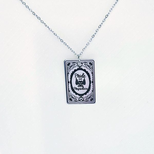 il_fullxfull.7581664206_7tbm Pride And Prejudice Book Necklace – Jane Austen Literary Jewelry – Romantic Gift For Her – Bookish – Handmade By Shessocrafty Goods