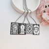 Engraved Peter And Wendy Book Necklace – Stainless Steel Literary Jewelry – Bookish – Handmade By Shessocrafty Goods