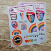 Pride Sticker Sheet: 11-Pack Vinyl Gay Pride Decals (Matte Or Holo) – Say It Louder – Handmade By Shessocrafty Goods