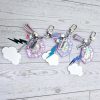 il_fullxfull.7581668166_qwmd Opalite Bag Charm | Glow In The Dark Lightning Strike Keychain | Custom Engraved Gift – Keychains – Handmade By Shessocrafty Goods