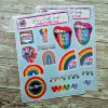 Pride Sticker Sheet: 11-Pack Vinyl Gay Pride Decals (Matte Or Holo) – Say It Louder – Handmade By Shessocrafty Goods