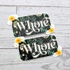 il_fullxfull.7581669094_3vq0-1 Floral Feminist Vinyl Sticker: Botanical Gothic Laptop Decal – Say It Louder – Handmade By Shessocrafty Goods