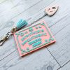 il_fullxfull.7581669524_ggjf-1 Talking Board Bag Charm – Divination-Inspired 3D Printed Keychain With Planchette – Keychains – Handmade By Shessocrafty Goods