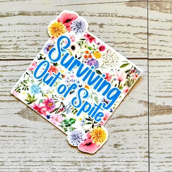 Feral &Amp; Floral Sticker Set: Funny Sarcastic Waterproof Vinyl Stickers – Say It Louder – Handmade By Shessocrafty Goods