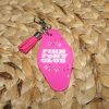 Pink Pony Club Motel Keychain: Rhinestone Tassel, Chappell Roan Inspired – Keychains – Handmade By Shessocrafty Goods