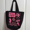 Pink Pony Club Tote Bag: Glow-In-The-Dark, Xl Capacity – Totes – Handmade By Shessocrafty Goods