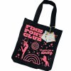 Pink Pony Club Tote Bag: Glow-In-The-Dark, Xl Capacity – Totes – Handmade By Shessocrafty Goods