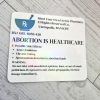 Abortion Is Healthcare - Funny Prescription Label Feminist Sticker – Say It Louder – Handmade By Shessocrafty Goods