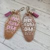 il_fullxfull.7581675190_g5n6-1 Retro &Quot;Have A Gay Day&Quot; Keychain: 3D Printed Glitter Pride Key Fob – Keychains – Handmade By Shessocrafty Goods