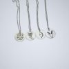 Minimalist Zodiac Pendant Necklace: Stainless Steel Horoscope Charm – Jewelry – Handmade By Shessocrafty Goods