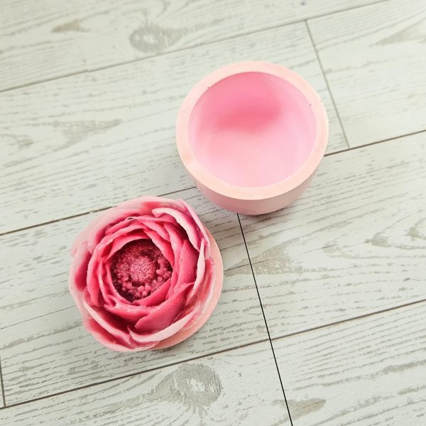 Hand Cast Mini Ring Box - Decorative Floral Trinket Dish – Home Decor – Handmade By Shessocrafty Goods