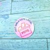 il_fullxfull.7581680368_ro89 Hot Girls Vote Local Sticker - Holographic Feminist Vinyl Decal – Say It Louder – Handmade By Shessocrafty Goods