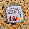 Elizabeth Taylor Compact Mirror: Lipstick Quote, Retro Glam – Hand &Amp; Pocket Mirrors – Handmade By Shessocrafty Goods