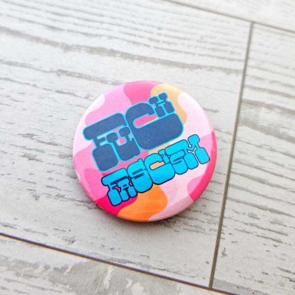 Activist Statement Button Pins | Bold Political Designs, 1.25 Inch – Pins &Amp; Pin-Back Buttons – Handmade By Shessocrafty Goods