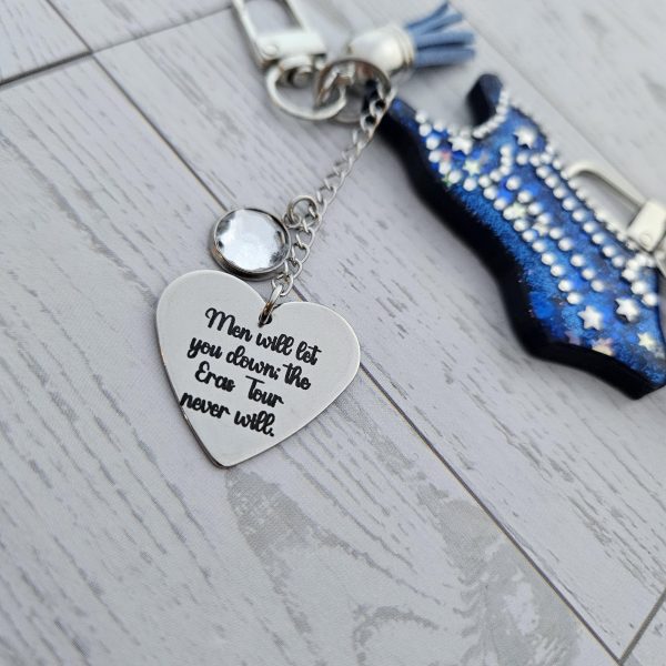 Eras Personalized Bodysuit Bag Charm: Midnight Sparkle Rhinestone Keychain, Custom Purse Accessory – Keychains – Handmade By Shessocrafty Goods