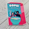 Feminist Cereal Box Vinyl Sticker - Oops! All Boundaries – Say It Louder – Handmade By Shessocrafty Goods