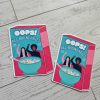 Feminist Cereal Box Vinyl Sticker - Oops! All Boundaries – Say It Louder – Handmade By Shessocrafty Goods