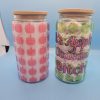 il_fullxfull.7629582419_ian3-1 Halloween Glass Beer Can Cup (16Oz): It'S Apple Season – Tumblers &Amp; Water Glasses – Handmade By Shessocrafty Goods