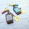 Personalized Brown Liquor Bag Charm – Funny 3D Printed Keychain Gift – Keychains – Handmade By Shessocrafty Goods