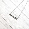 Votes Over Vibes Necklace • Satin Stainless Steel, Social Justice Gift – Jewelry – Handmade By Shessocrafty Goods